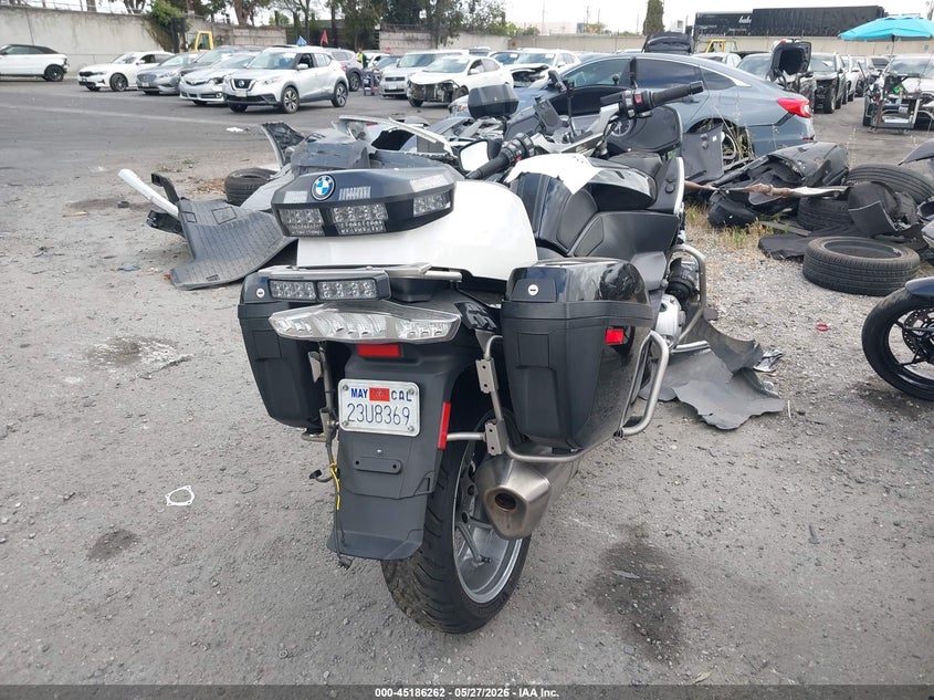 2018 BMW R1200 Rt VIN: WB10A1301JZ466951 Lot: 45186262
