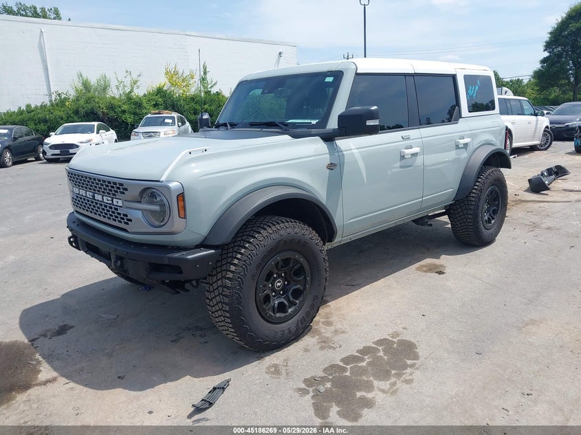 Vin: 1fmee5dp3plb86746, lot: 45683981, ford bronco wildtrak 20232