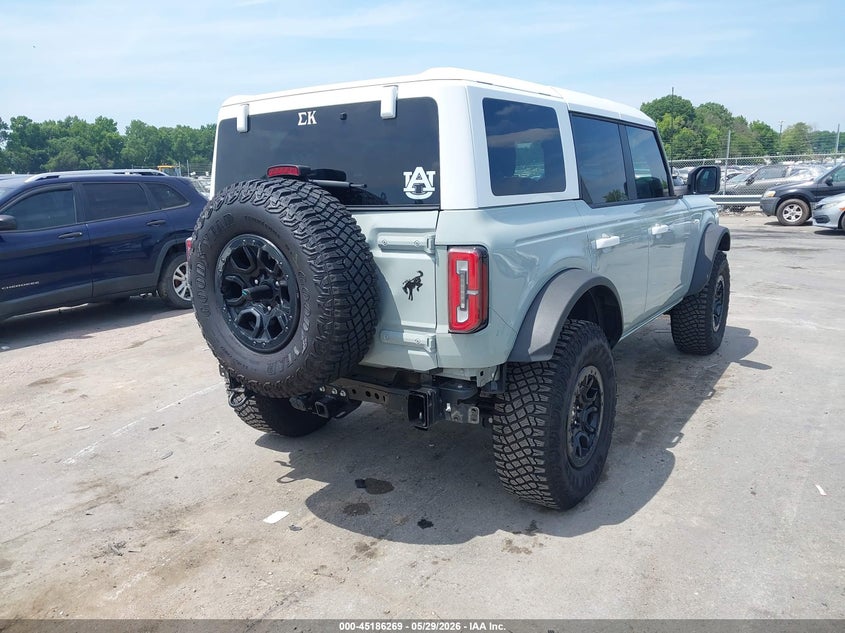 Vin: 1fmee5dp3plb86746, lot: 45683981, ford bronco wildtrak 20234