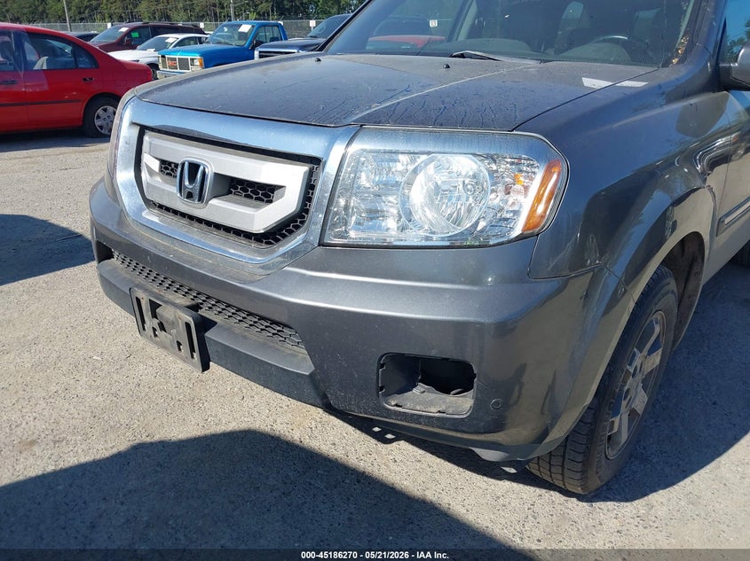 2010 Honda Pilot 3.5 Touring grey Lot 111045186270 Vin 5FNYF4H98AB019989