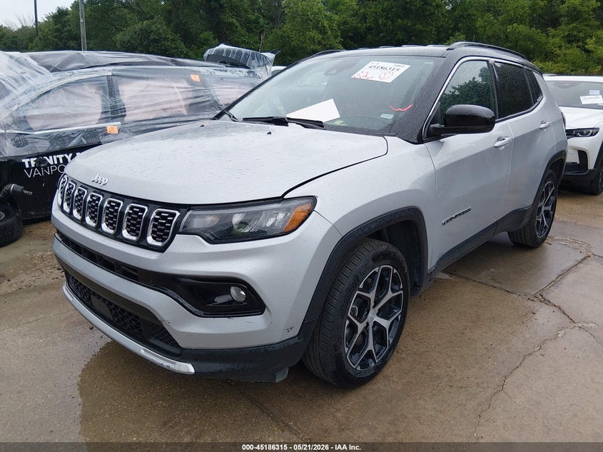 Vin: 3c4njdcnxrt134838, lot: 45684027, jeep compass limited 4x4 20242