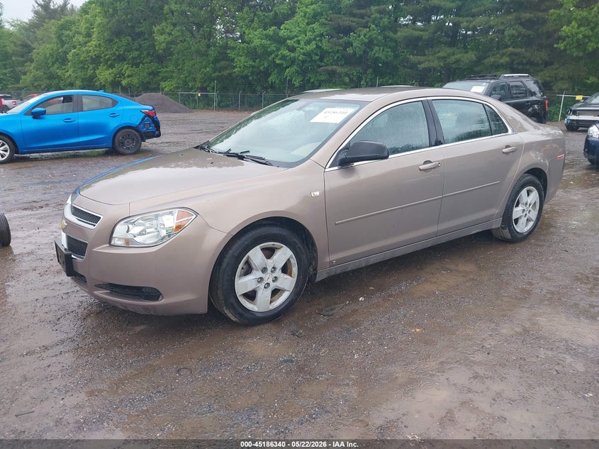 2008 Chevrolet Malibu Ls 1G1ZG57B18F256270 photo 1