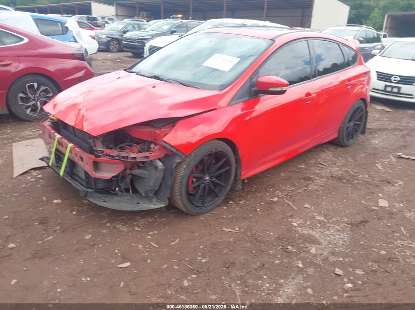 Vin: 1fadp3l95hl334033, lot: 45684072, ford focus st 20172
