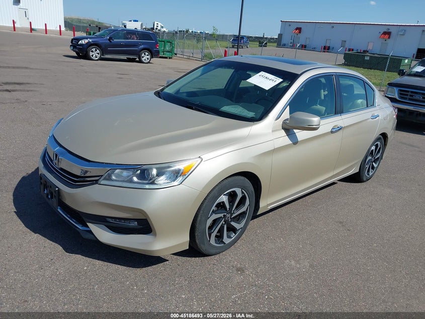 2017 Honda Accord Ex-L 1HGCR2F81HA040591 photo 1