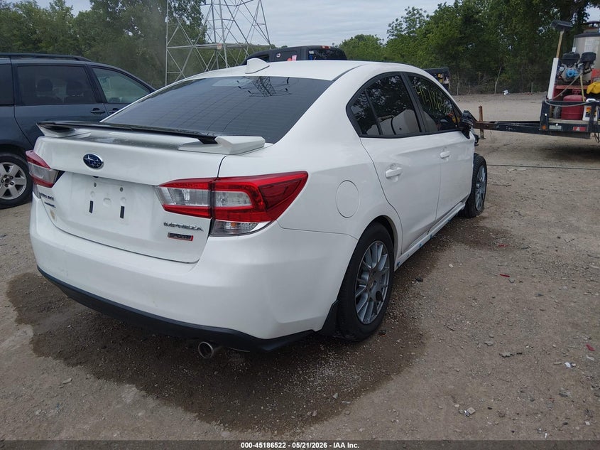 Vin: 4s3gkam63m3600772, lot: 45684234, subaru impreza sport 20214