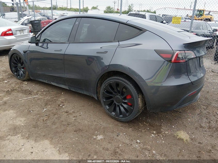 2022 TESLA MODEL Y auction photo 3