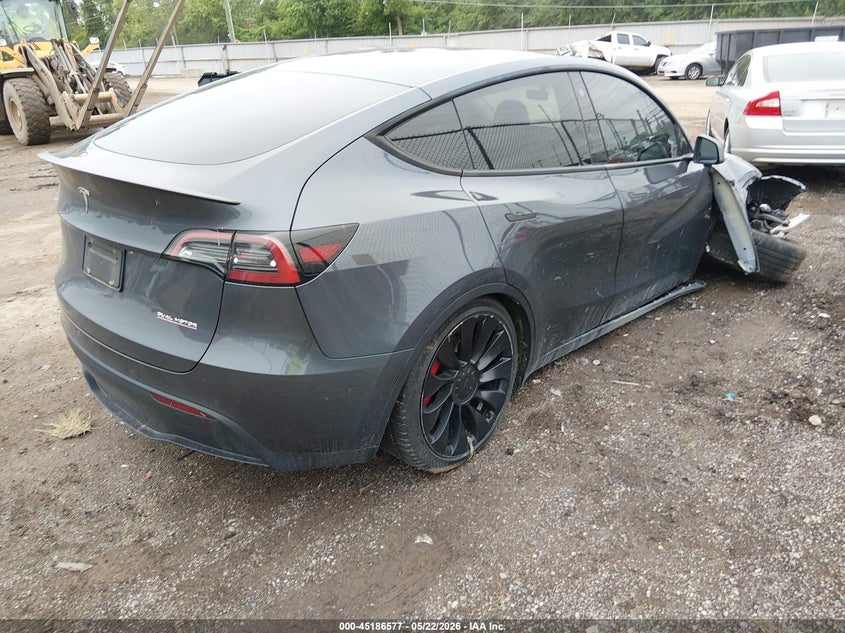 2022 TESLA MODEL Y auction photo 4