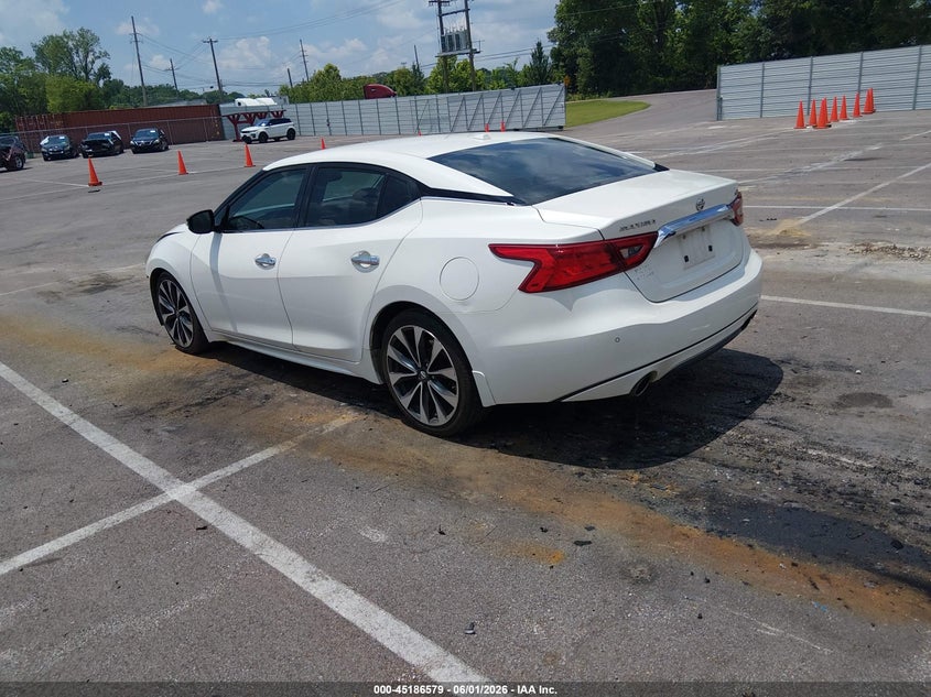 Vin: 1n4aa6ap3gc377436, lot: 45684291, nissan maxima 3.5 sr 20163