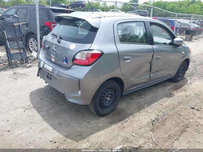 Vin: ml32auhj7nh002737, lot: 45684325, mitsubishi mirage es/le 20224