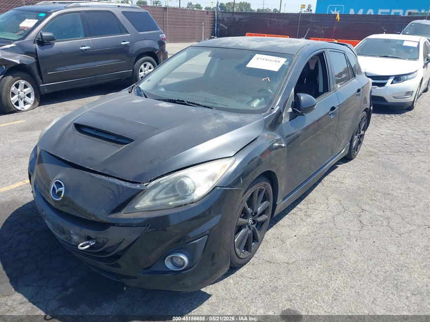 Vin: jm1bl1l43c1531504, lot: 45684400, mazda mazdaspeed3 touring 20122