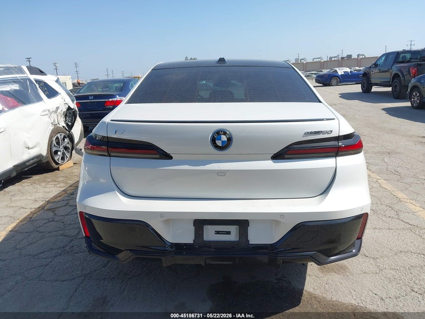 2025 BMW I7 Edrive50 VIN: WBY43EJ09SCV16331 Lot: 45186731