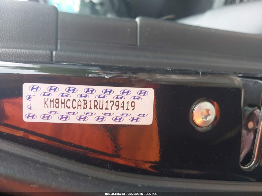2024 Hyundai Kona Sel VIN: KM8HCCAB1RU179419 Lot: 45186733