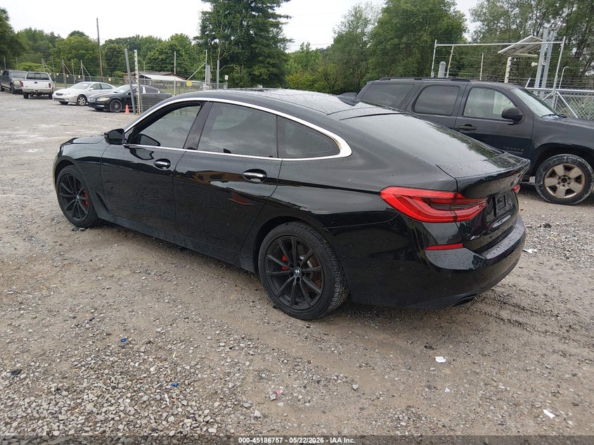 Vin: wbajv6c58jbk07819, lot: 45684469, bmw 640i gran turismo xdrive 20183