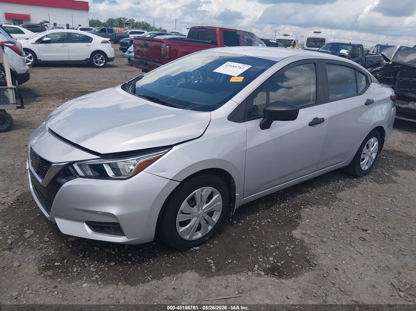 2020 Nissan Versa S Xtronic Cvt 3N1CN8DV9LL881004 photo 1