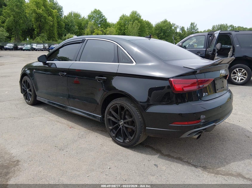 Vin: wauj8gff5h1049666, lot: 45684489, audi a3 2.0t premium 20173