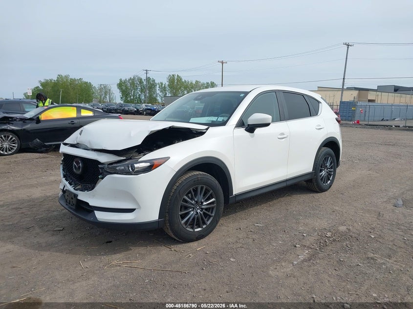 Vin: jm3kfbcm9l0791156, lot: 45684502, mazda cx-5 touring 20202