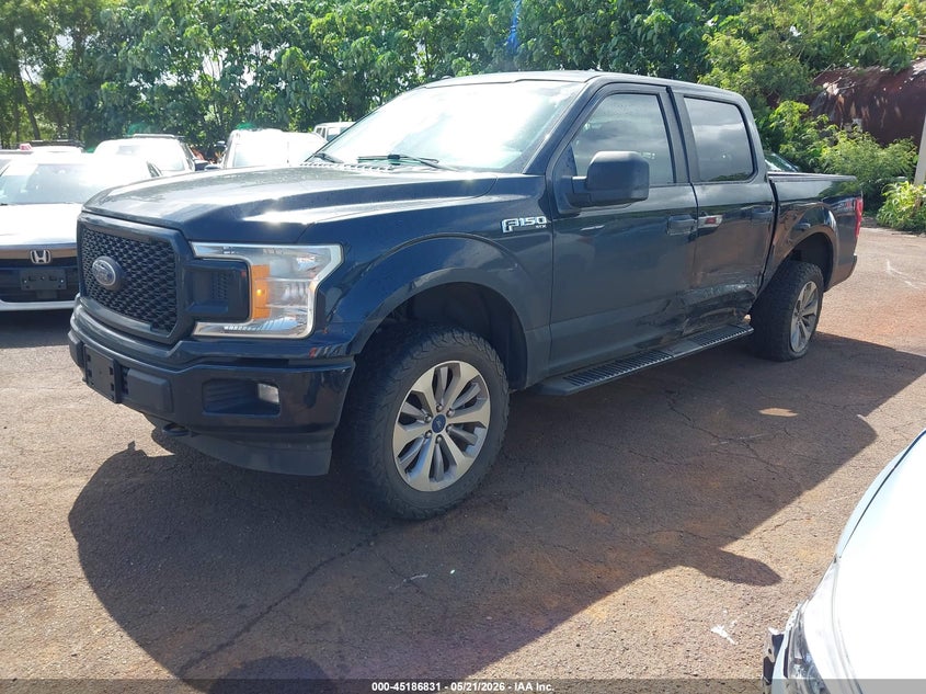 Vin: 1ftew1e55jkc26751, lot: 45684543, ford f-150 xl 20182