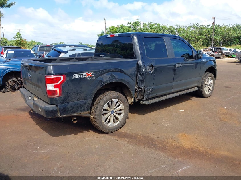 Vin: 1ftew1e55jkc26751, lot: 45684543, ford f-150 xl 20184