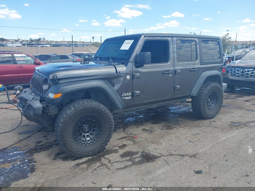 1C4HJXDG7JW162710 2018 Jeep Wrangler Unlimited Sport S 4x4 photo 1