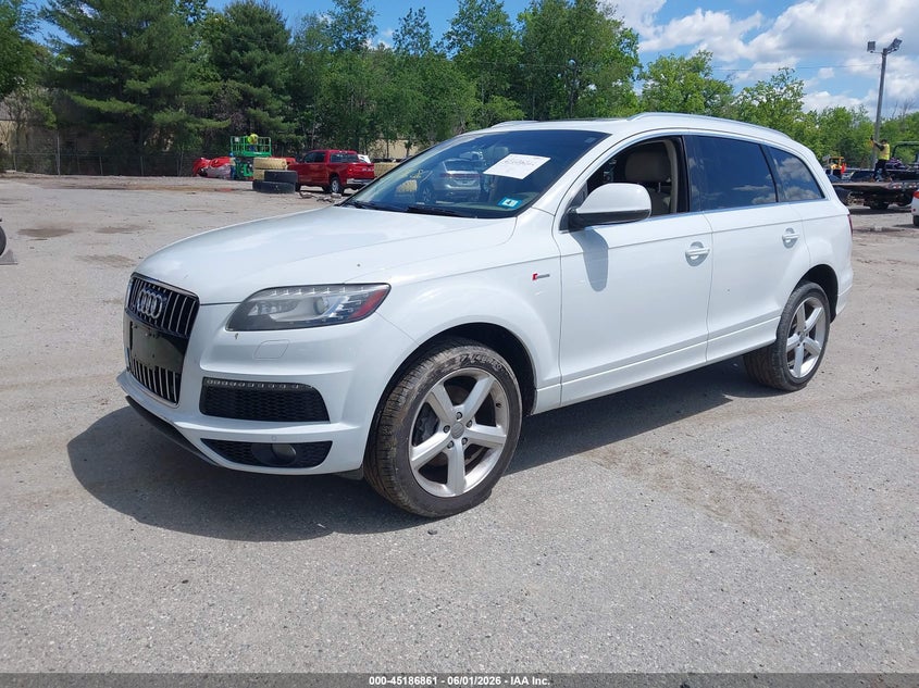 Vin: wa1dgafe4ed017688, lot: 45684573, audi q7 3.0t s line prestige 20142