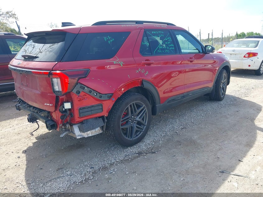 Vin: 1fmuk8kh1sgc04454, lot: 45684589, ford explorer st-line 20254