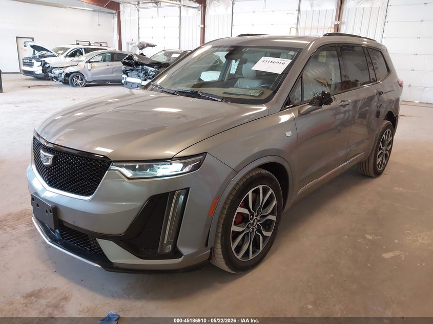 Vin: 1gykphrs1rz711846, lot: 45684622, cadillac xt6 sport 20242