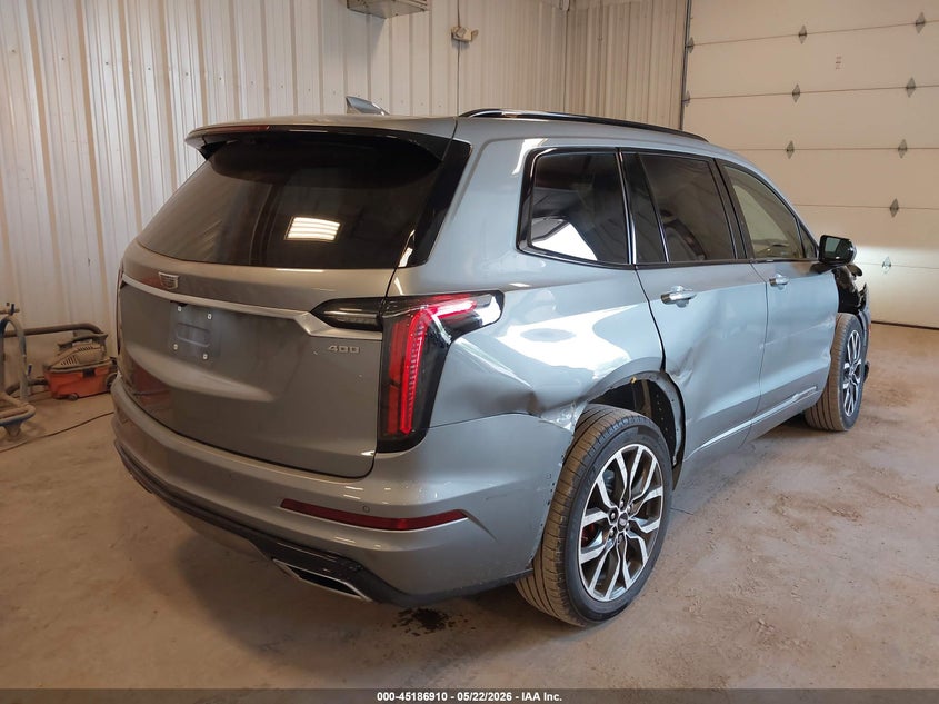 Vin: 1gykphrs1rz711846, lot: 45684622, cadillac xt6 sport 20244