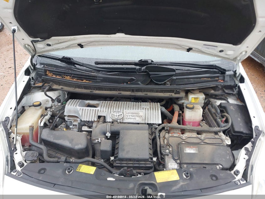 2013 TOYOTA PRIUS HATCHBACK 1.8L I-4 DOHC, VVT, 98HP