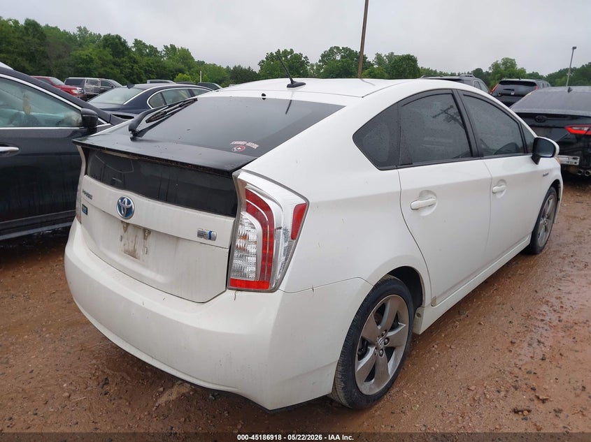 2013 TOYOTA PRIUS HATCHBACK 1.8L I-4 DOHC, VVT, 98HP