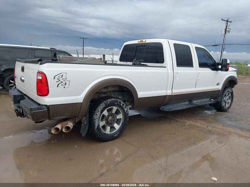Vin: 1ft7w2bt4fec02187, lot: 45684678, ford f-250 lariat 20154