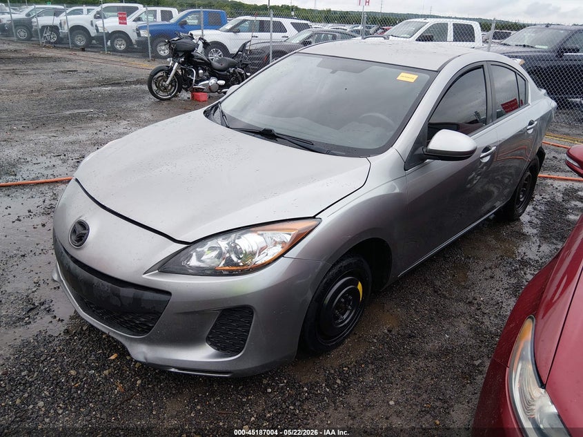 Vin: jm1bl1upxd1772535, lot: 45684716, mazda mazda3 i sport 20132