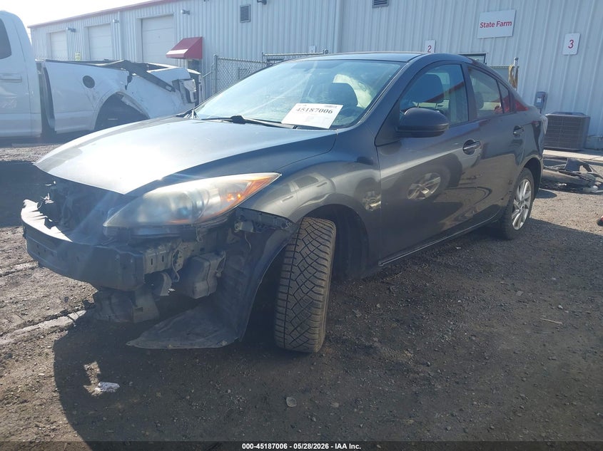 Vin: jm1bl1v72d1757087, lot: 45684718, mazda mazda3 i touring 20132