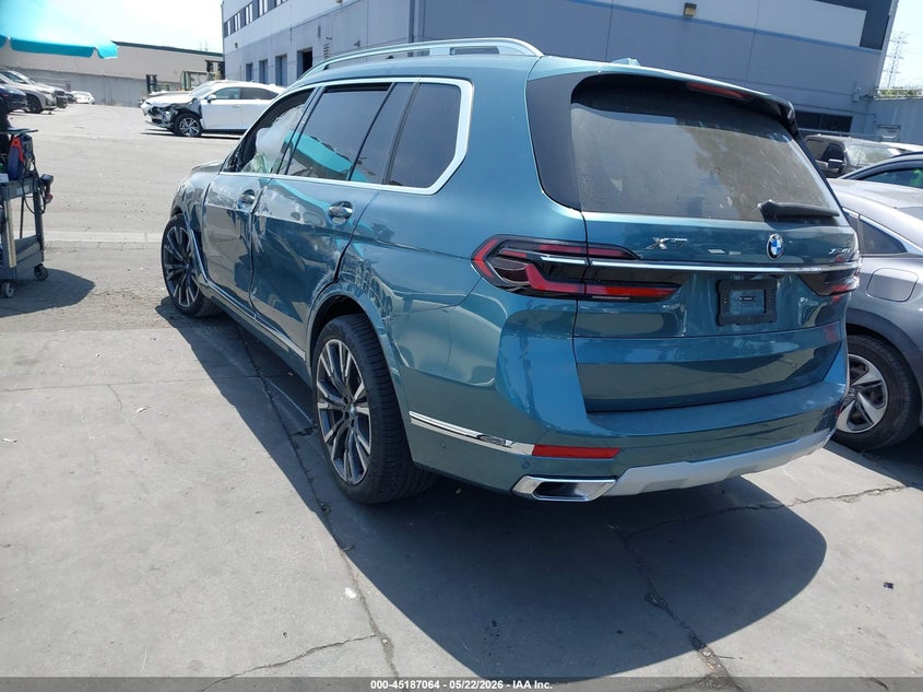 Vin: 5ux23em01t9367852, lot: 45684776, bmw x7 xdrive40i 20263