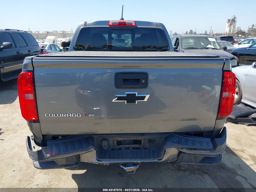 VIN 1GCGSDEN1J1109891 2018 CHEVROLET COLORADO Z71