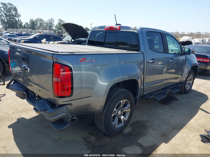 VIN 1GCGSDEN1J1109891 2018 CHEVROLET COLORADO Z71