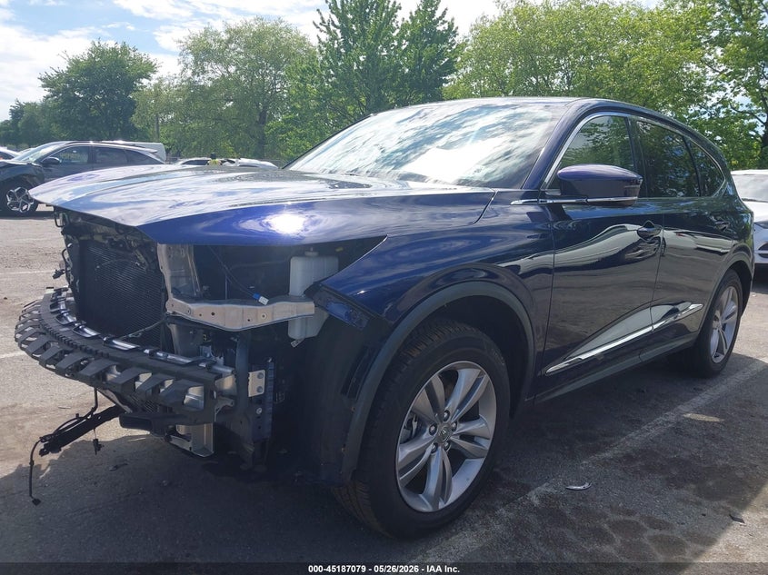 ACURA MDX 2022 VIN 5J8YE1H3XNL016531