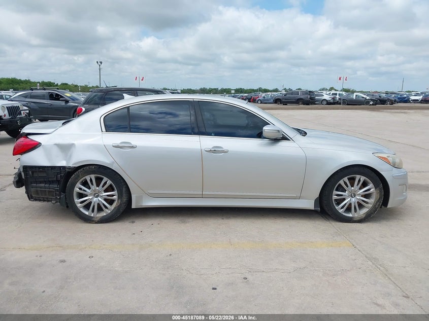 2012 Hyundai Genesis 3.8 VIN: KMHGC4DD2CU200851 Lot: 45187089