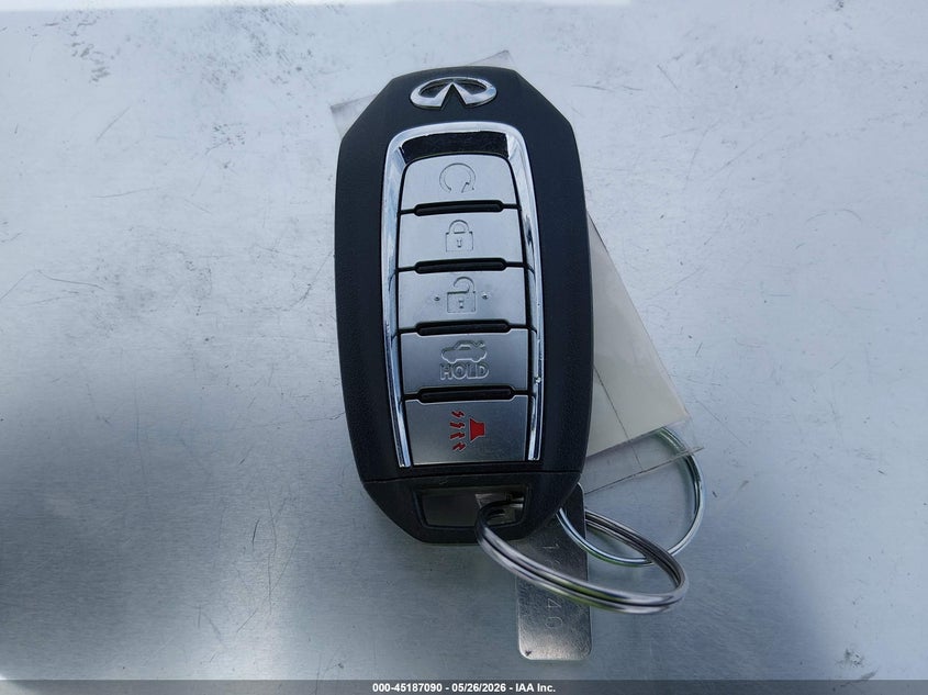 2022 Infiniti Q60 Red Sport 400 VIN: JN1FV7LK5NM660393 Lot: 45187090