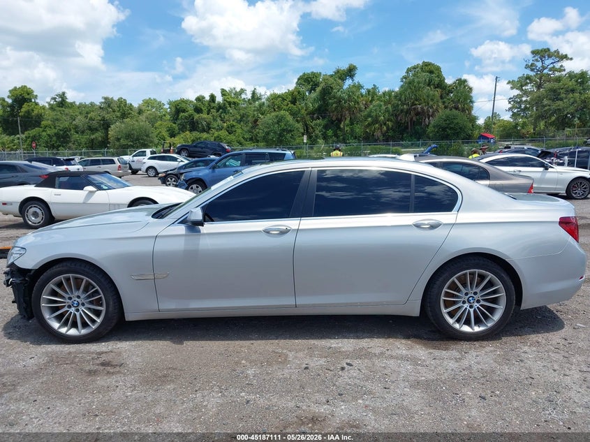 2013 BMW 750Li xDrive VIN: WBAYF8C59DD141216 Lot: 45187111
