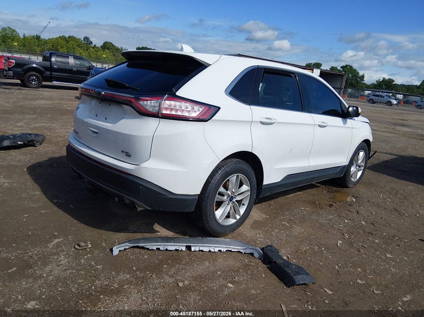Vin: 2fmpk4j87gbb67237, lot: 45684867, ford edge sel 20164