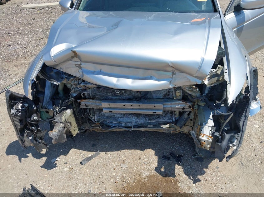 2012 Honda Accord 2.4 2.4 Ex-L silver Lot 111045187201 Vin 1HGCP2F81CA004253