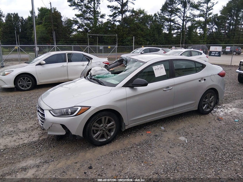 VIN 5NPD84LF0HH054737 2017 HYUNDAI ELANTRA SE