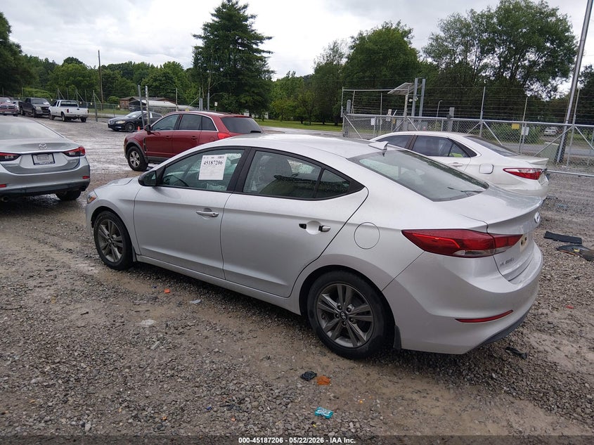 VIN 5NPD84LF0HH054737 2017 HYUNDAI ELANTRA SE