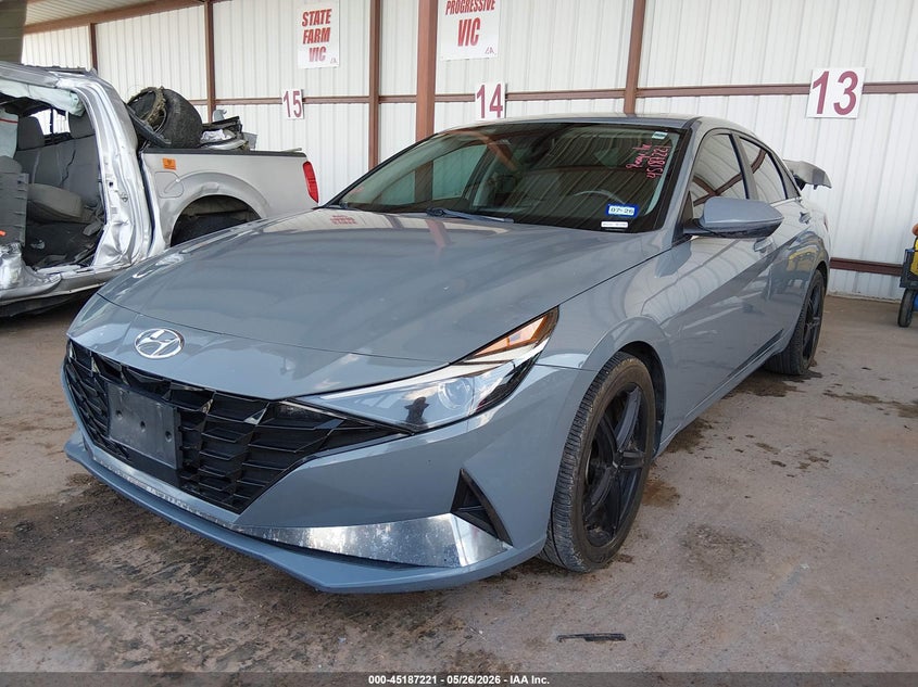 2021 Hyundai Elantra Sel KMHLN4AG6MU090007 photo 1
