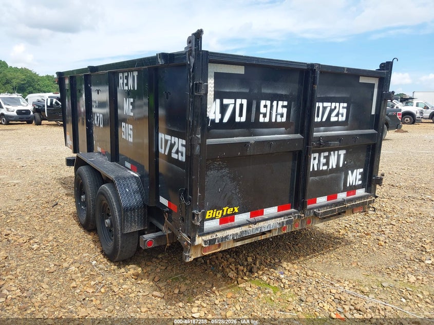 2025 BIG TEX TRAILER CO INC TRAILER auction photo 3