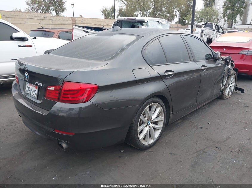 Vin: wbafr7c58bc604457, lot: 45684951, bmw 535i 20114