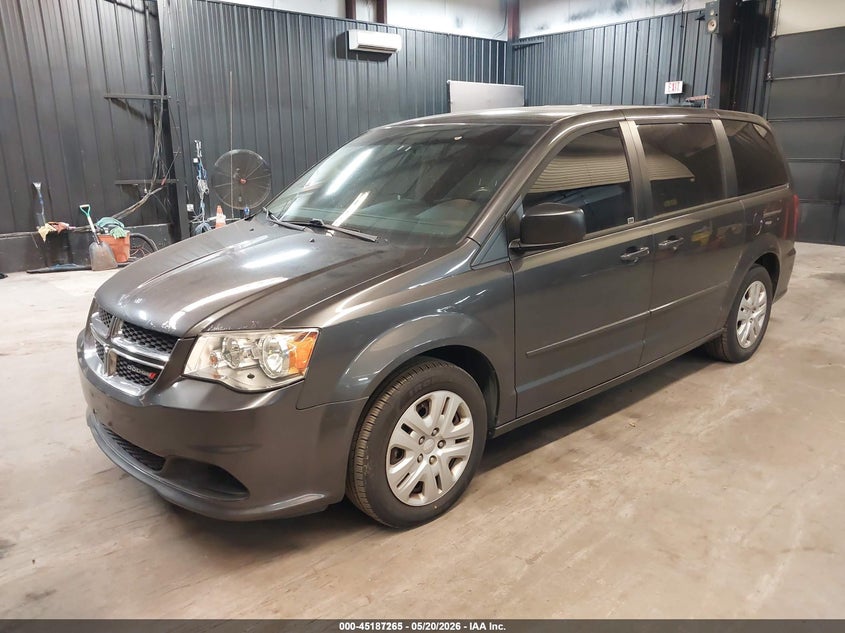 Vin: 2c4rdgbg6hr736571, lot: 45684977, dodge grand caravan se 20172