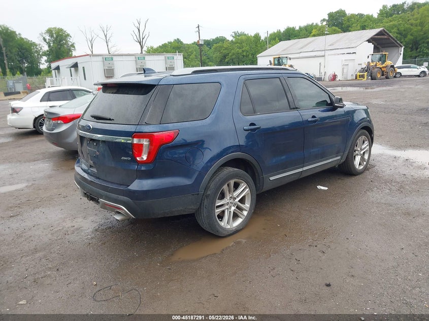 Vin: 1fm5k8d83hgb38239, lot: 45685003, ford explorer xlt 20174