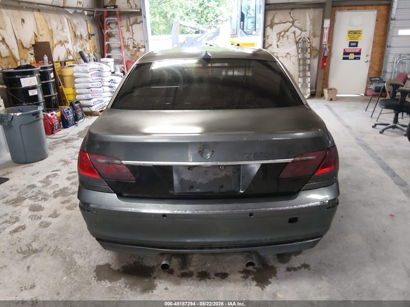 2006 BMW 750Li VIN: WBAHN83586DT35595 Lot: 45187294