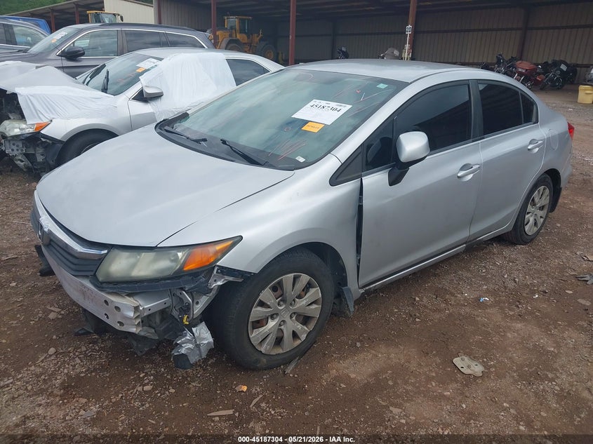 2012 Honda Civic Lx 19XFB2F58CE059490 photo 1